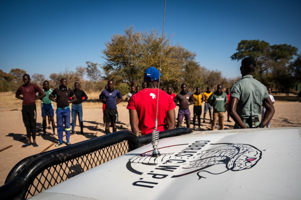 Anti-poaching Recruits training in Zimbabwe
