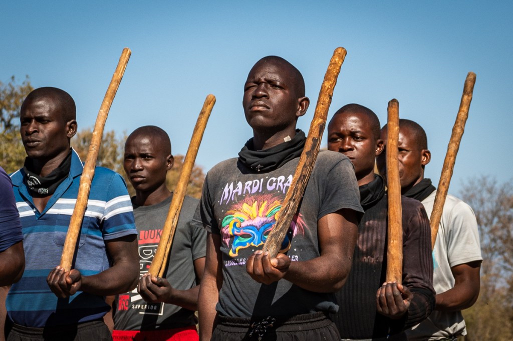 Anti-poaching Recruits training in Zimbabwe